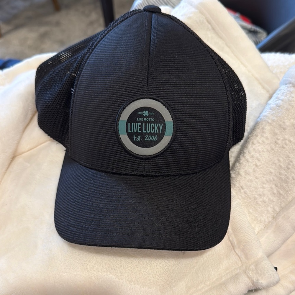Black Mesh Cap